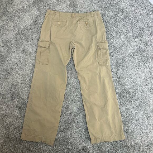 J.Crew Cargo Size 8 Khaki Inseam 31 inches 100% Cotton - Picture 7 of 9